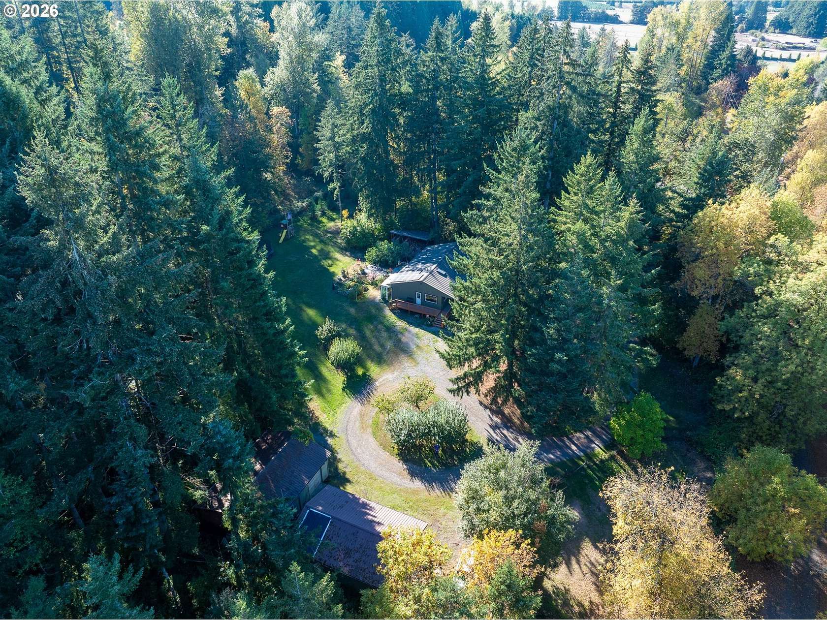 2.56 Acres of Land with Home for Sale in Oregon City, Oregon