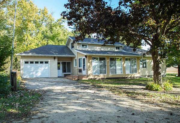 7.46 Acres of Land with Home for Sale in Shell Rock, Iowa