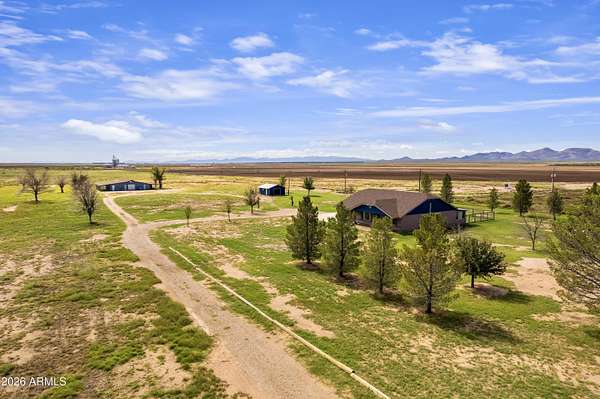 25 Acres of Agricultural Land with Home for Sale in Elfrida, Arizona