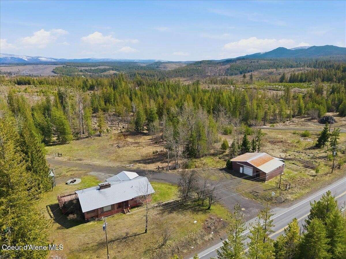 8.33 Acres of Land with Home for Sale in St. Maries, Idaho