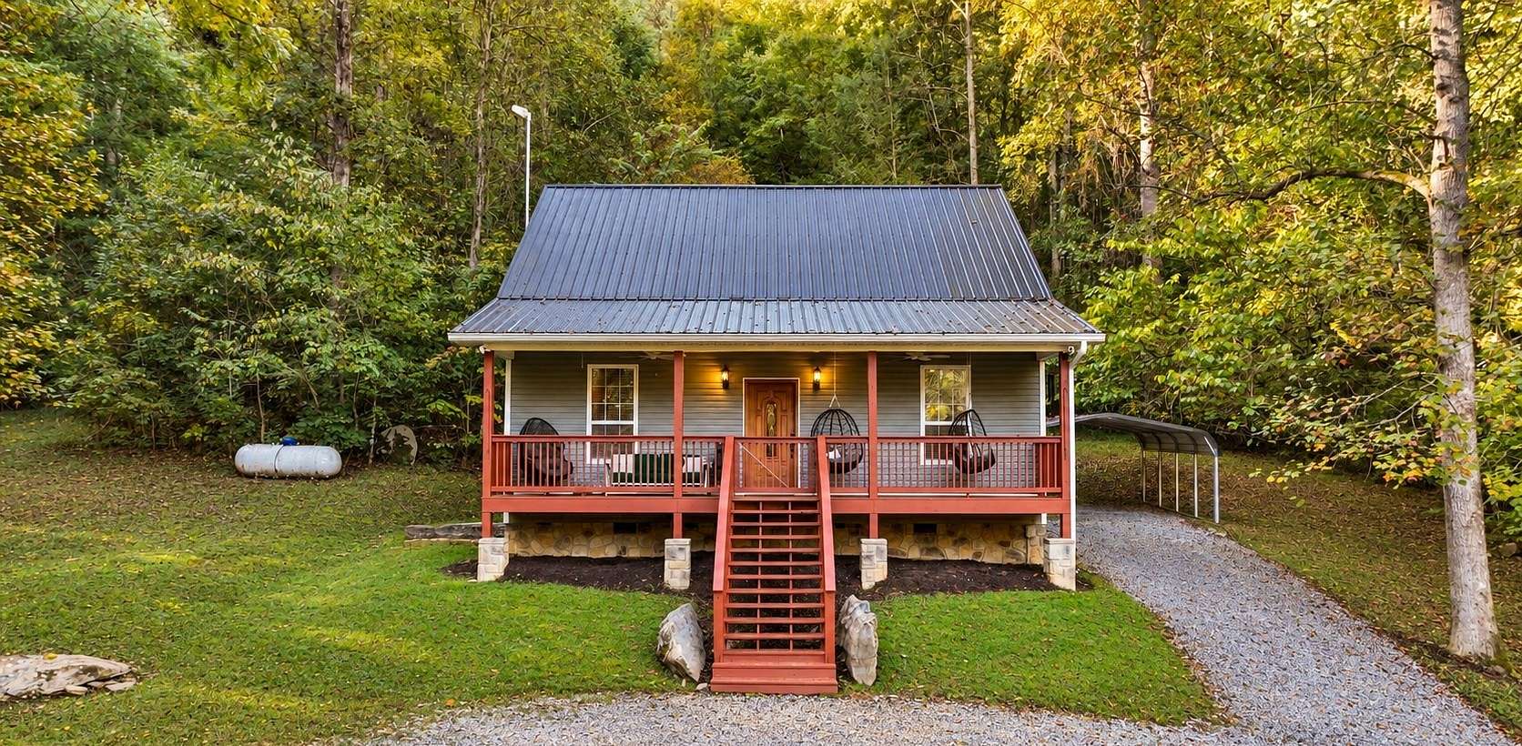 50.6 Acres of Recreational Land with Home for Sale in Sevierville, Tennessee