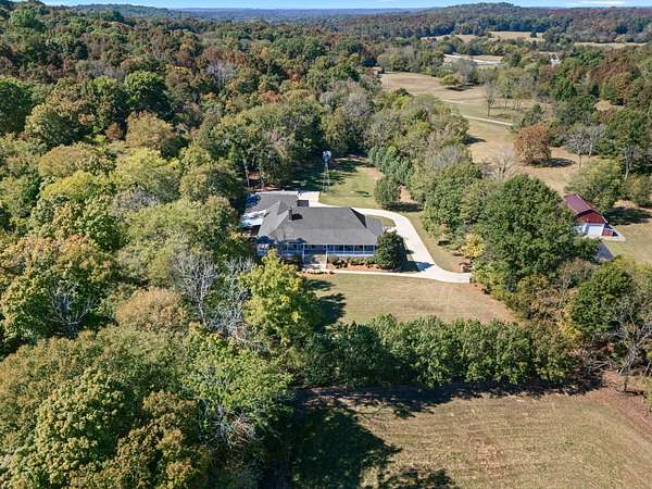 25.9 Acres of Agricultural Land with Home for Sale in Lascassas, Tennessee