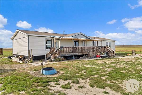 40 Acres of Recreational Land with Home for Sale in Lavina, Montana