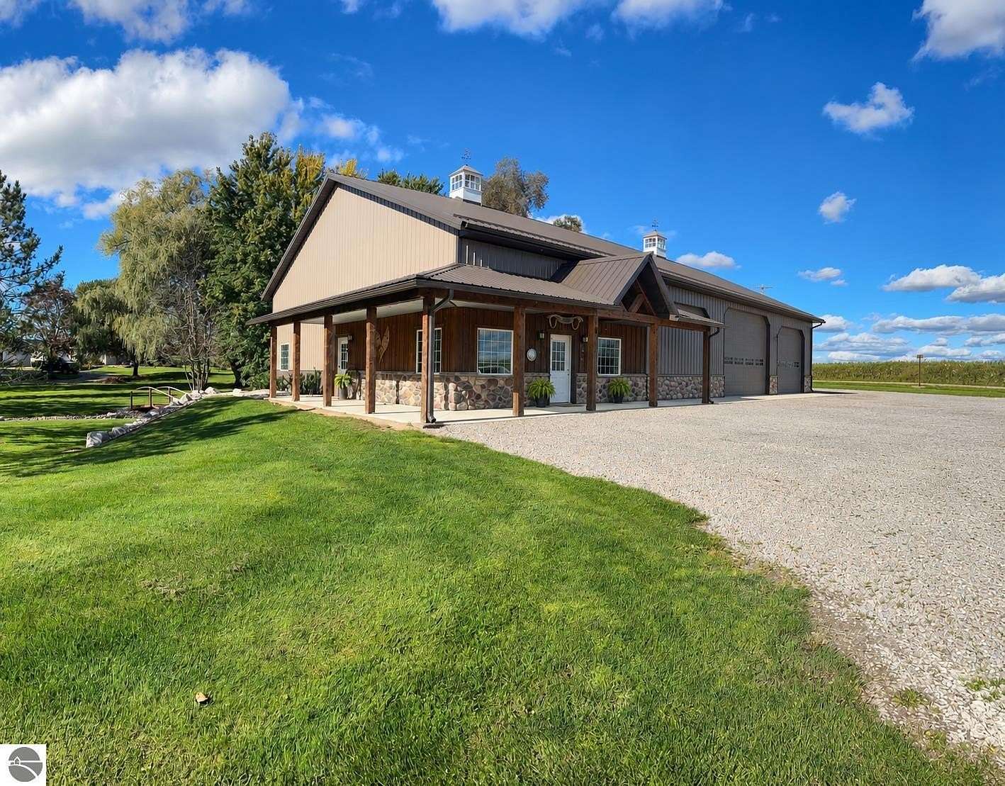 5 Acres of Land with Home for Sale in Sterling, Michigan