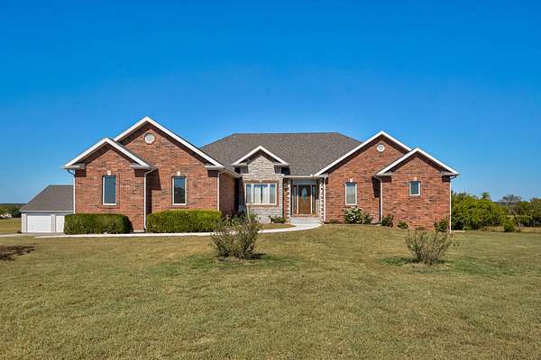 10 Acres of Recreational Land with Home for Sale in Brighton, Missouri