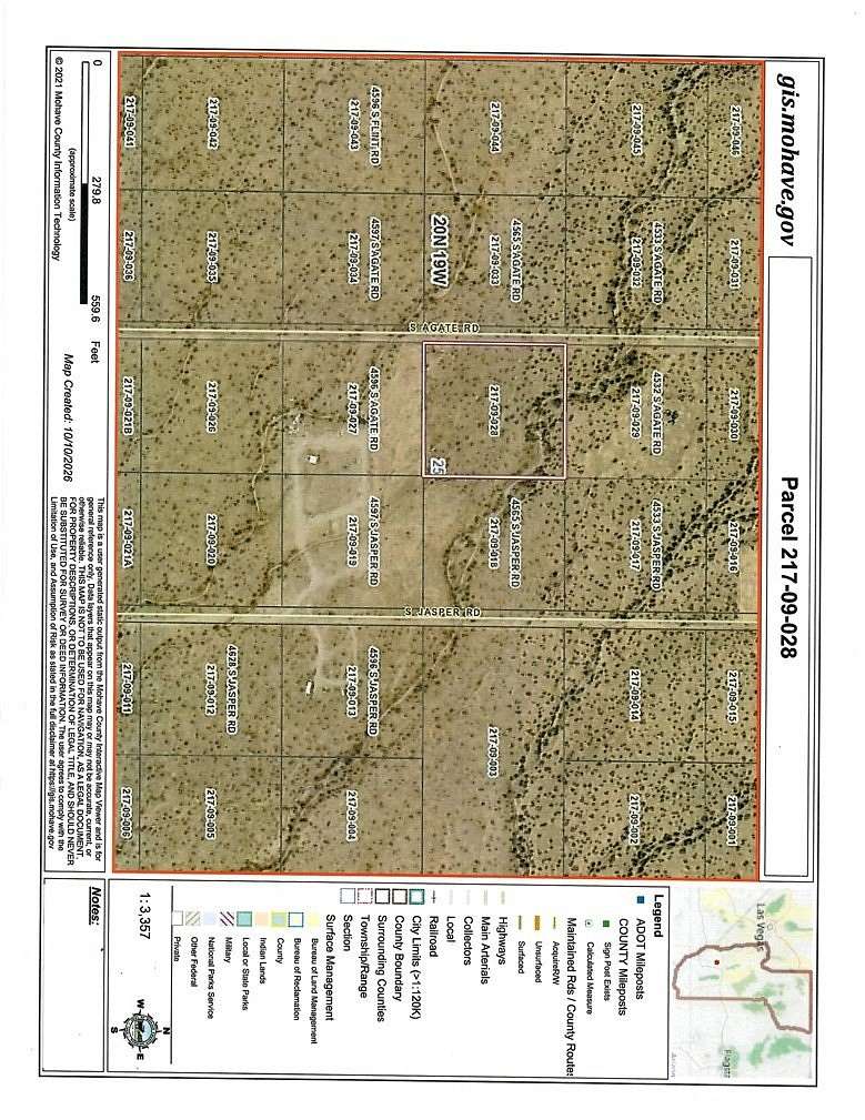 2.35 Acres of Land for Sale in Golden Valley, Arizona