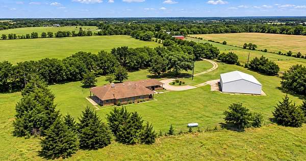 98.2 Acres of Land with Home for Lease in Anna, Texas
