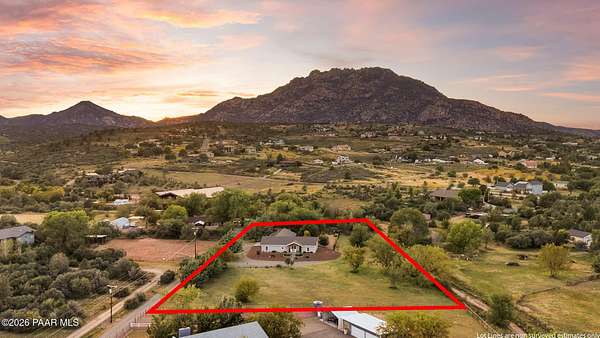 2 Acres of Land with Home for Sale in Prescott, Arizona