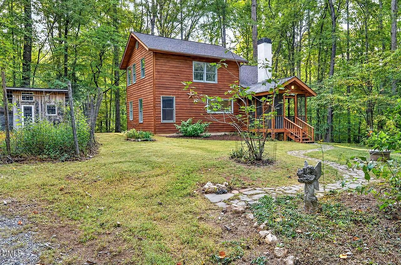 7.68 Acres of Land with Home for Sale in Pittsboro, North Carolina