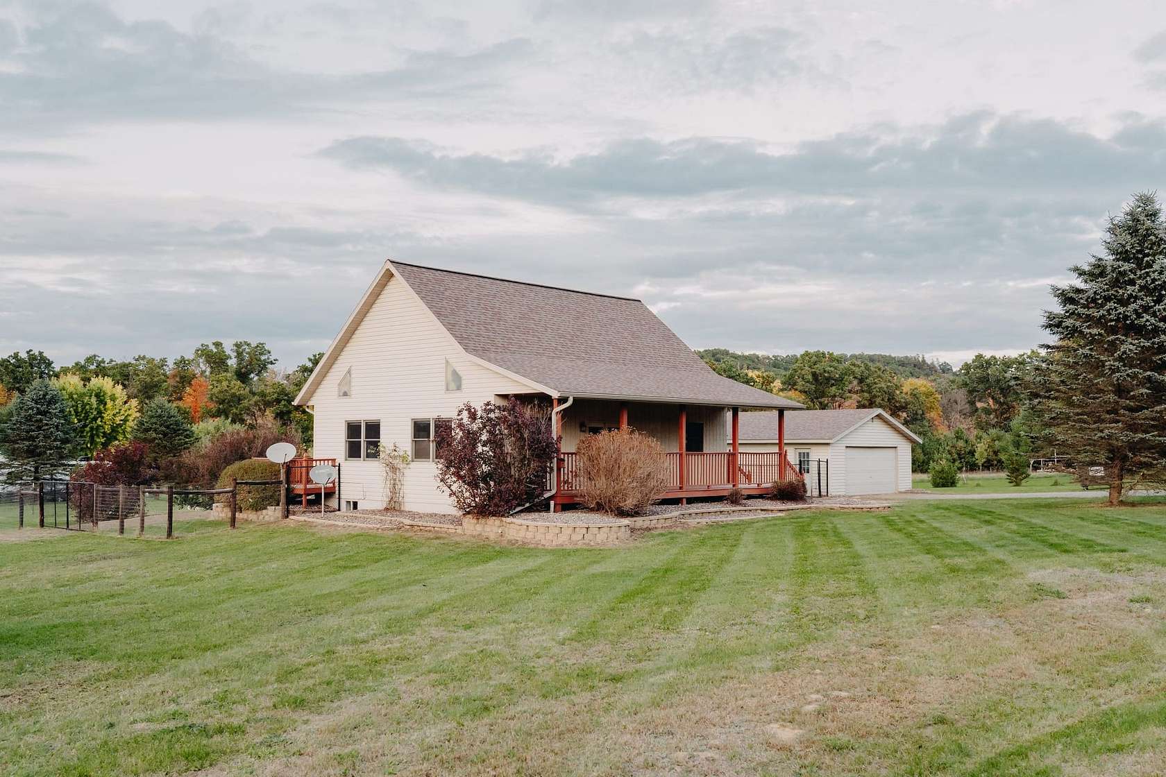 1.65 Acres of Land with Home for Sale in Fairchild, Wisconsin