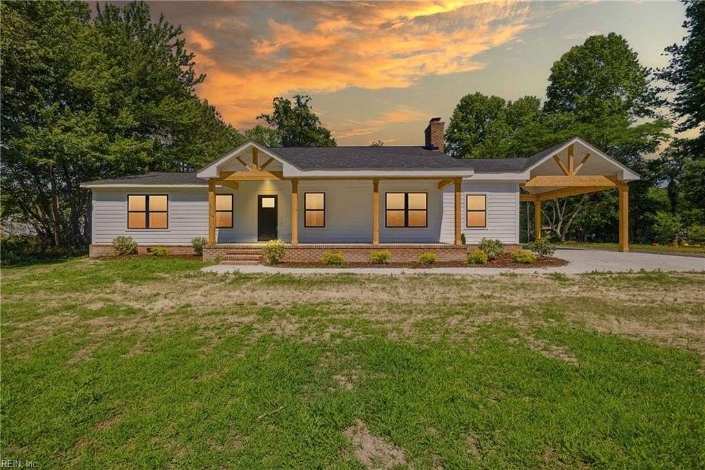 3 Acres of Land with Home for Sale in Chesapeake, Virginia