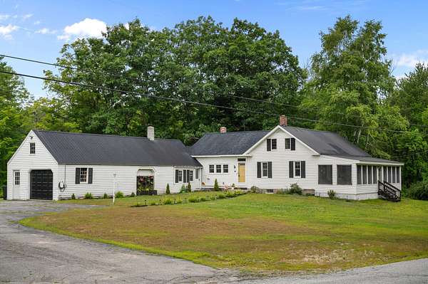 5.2 Acres of Land with Home for Sale in Cornish, Maine