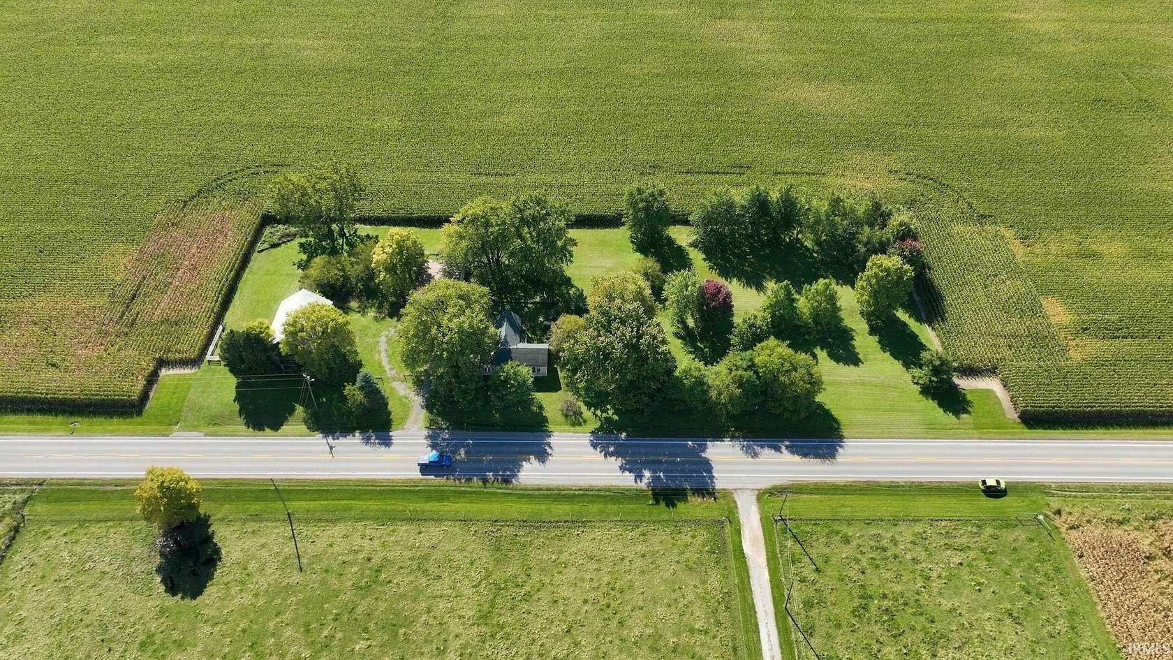 2 Acres of Land with Home for Sale in North Manchester, Indiana