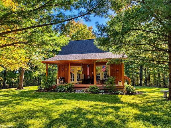 10 Acres of Recreational Land with Home for Sale in West Branch, Michigan