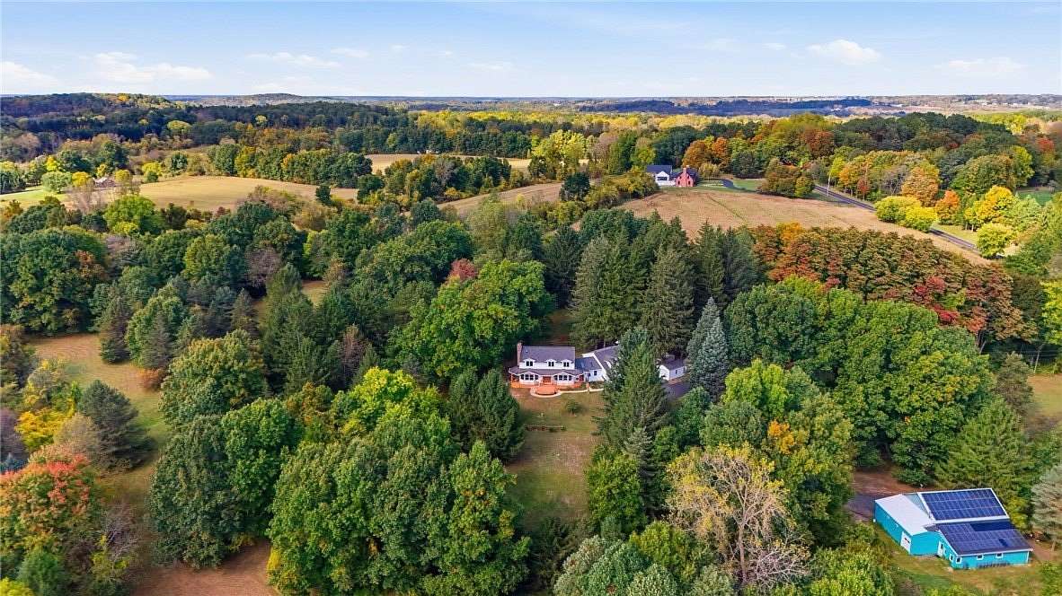 8.82 Acres of Land with Home for Sale in Rush, New York