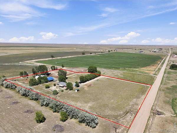 5.86 Acres of Land with Home for Sale in Eaton, Colorado