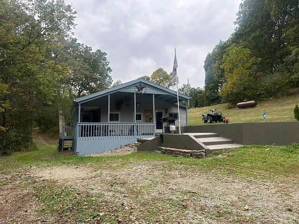 5.27 Acres of Land with Home for Sale in Aurora, Indiana