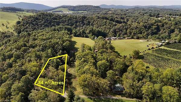 0.84 Acres of Residential Land for Auction in Sparta, North Carolina
