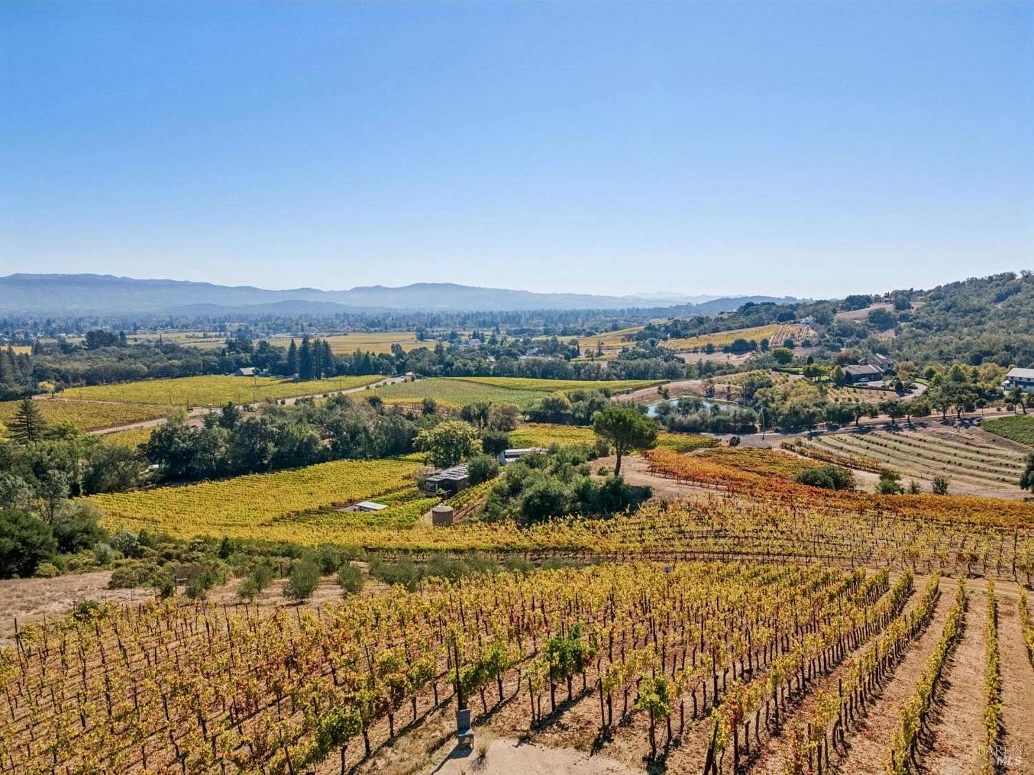 19.2 Acres of Land with Home for Sale in Napa, California
