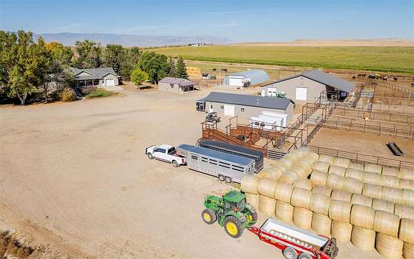 1,196 Acres of Land with Home for Sale in Powell, Wyoming