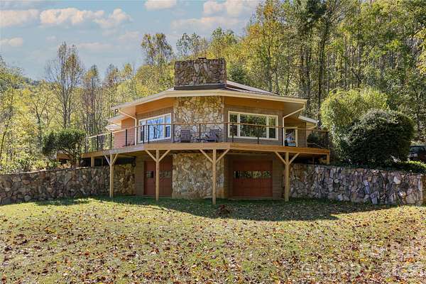 19.4 Acres of Land with Home for Sale in Leicester, North Carolina