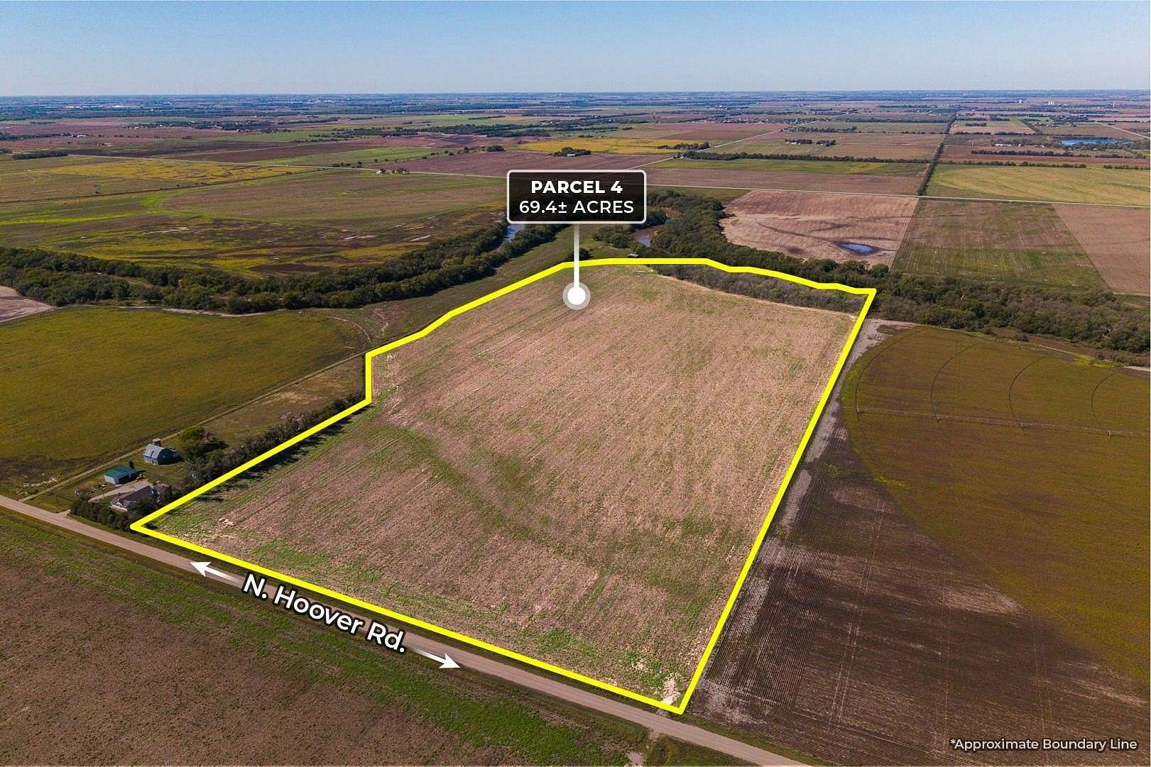 69.4 Acres of Land for Auction in Valley Center, Kansas
