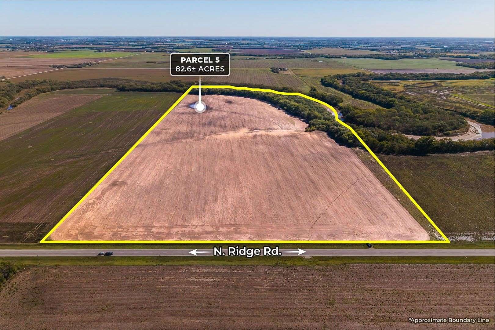 82.6 Acres of Land for Auction in Valley Center, Kansas