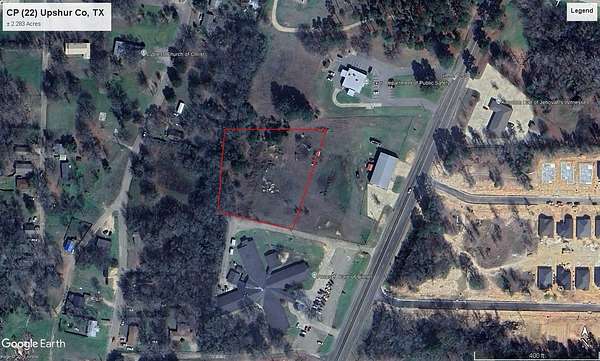 2.28 Acres of Commercial Land for Sale in Gilmer, Texas