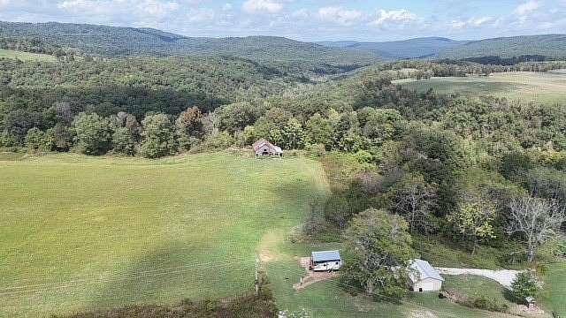 66.3 Acres of Recreational Land with Home for Sale in Oark, Arkansas
