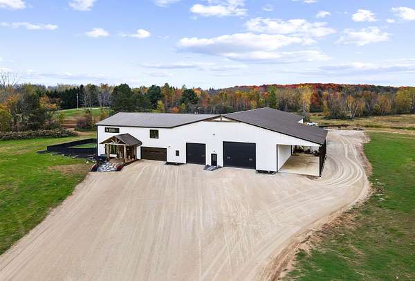 13.8 Acres of Land with Home for Sale in Abrams, Wisconsin
