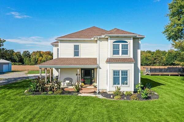 2.29 Acres of Land with Home for Sale in West Mansfield, Ohio