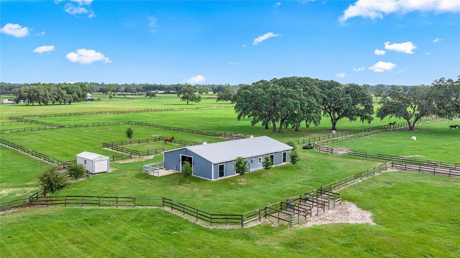 20 Acres of Agricultural Land with Home for Sale in Ocala, Florida
