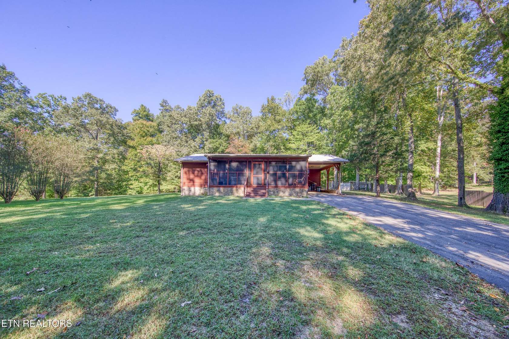 6.67 Acres of Land with Home for Sale in Dandridge, Tennessee