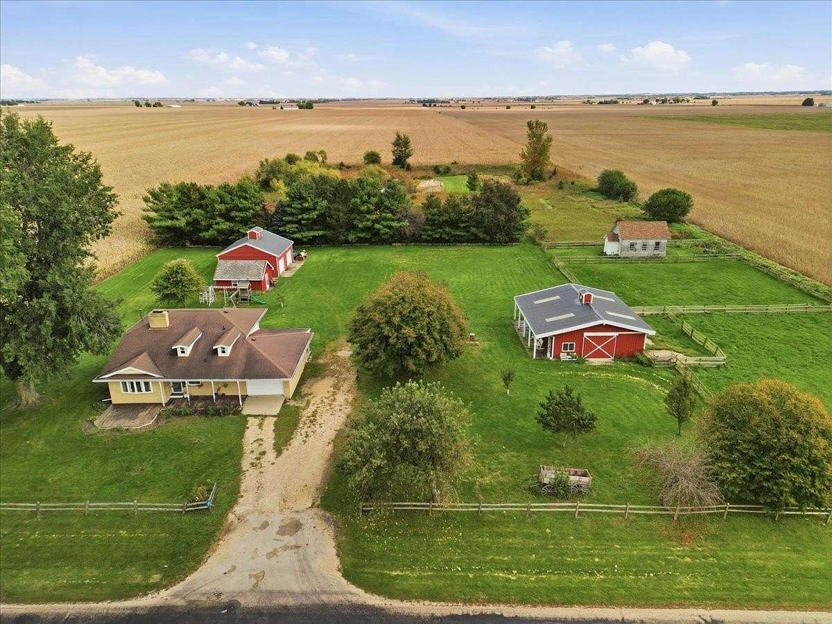 5 Acres of Land with Home for Sale in Ashton, Illinois