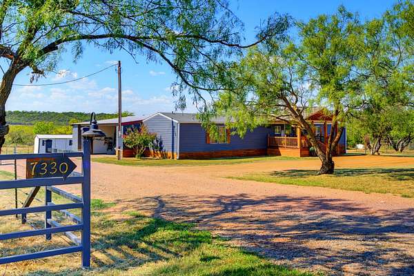 11.7 Acres of Land with Home for Sale in Coleman, Texas