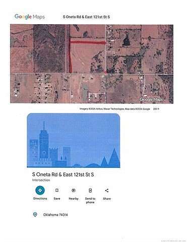 40 Acres of Land for Sale in Coweta, Oklahoma