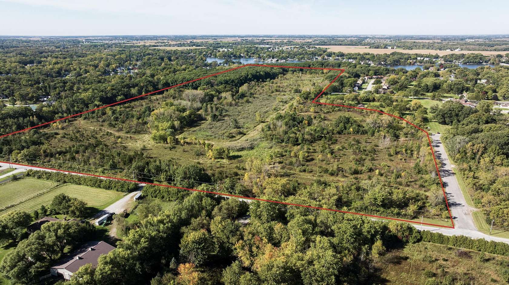 87.8 Acres of Recreational & Residential Land for Sale in Lowell, Indiana