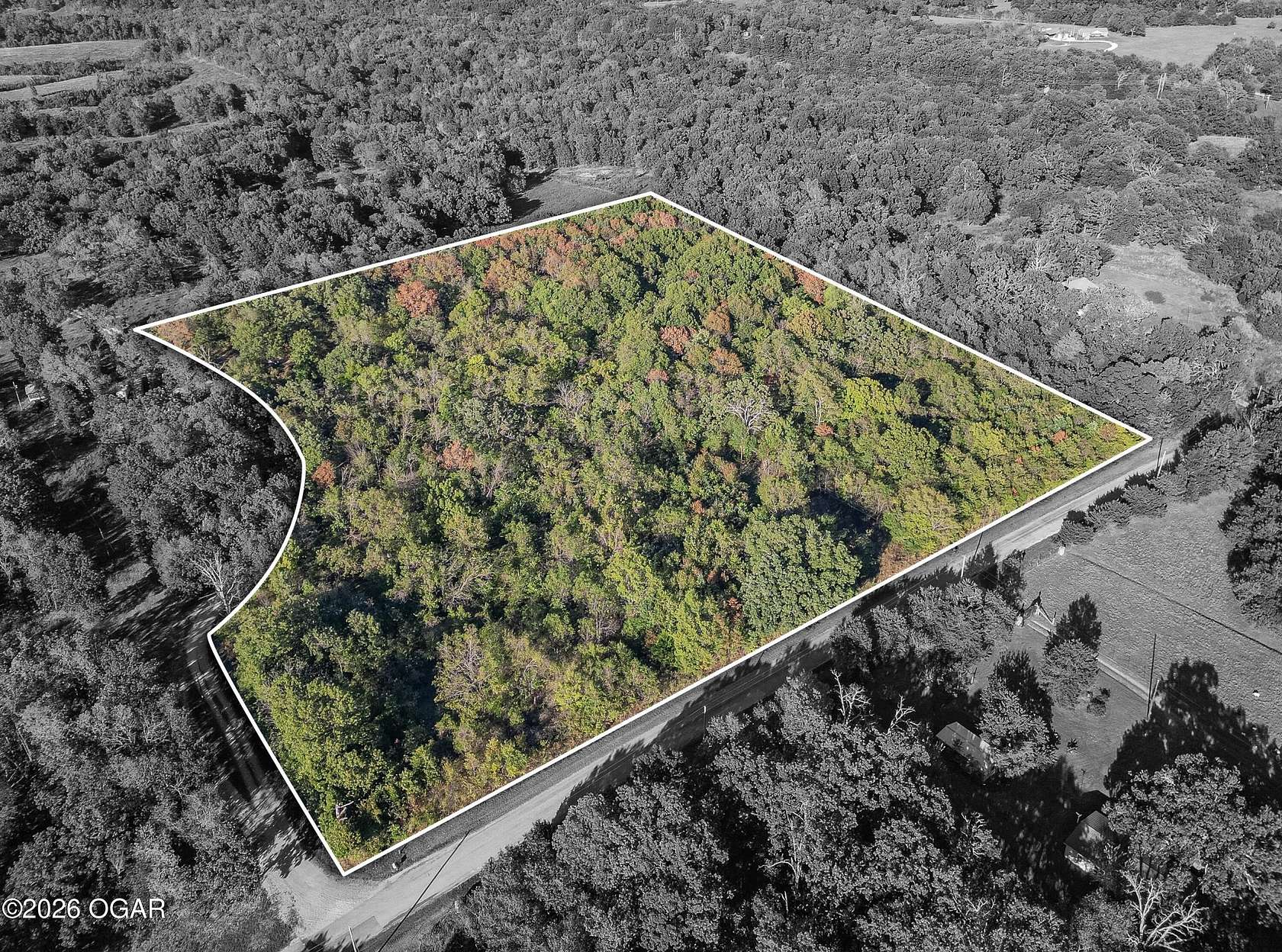11.9 Acres of Recreational & Residential Land for Sale in Anderson, Missouri