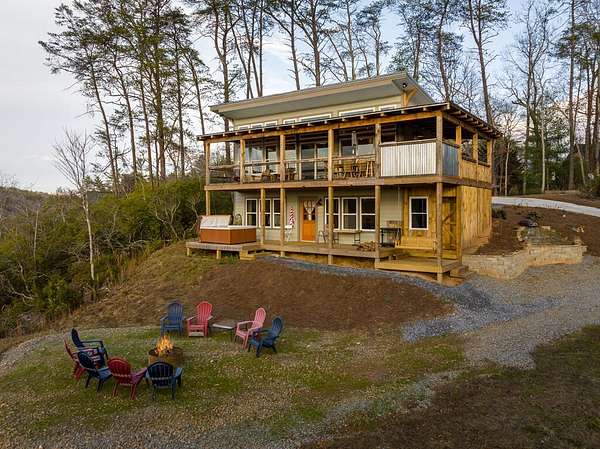 1.5 Acres of Land with Home for Sale in Blue Ridge, Georgia