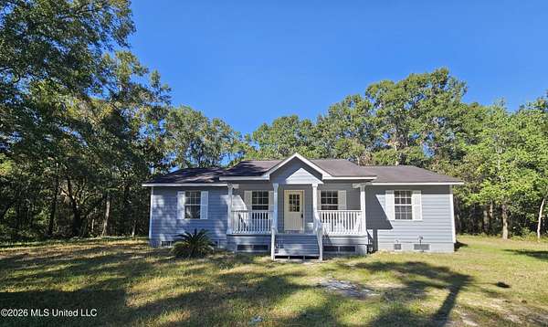 1.8 Acres of Land with Home for Lease in Vancleave, Mississippi