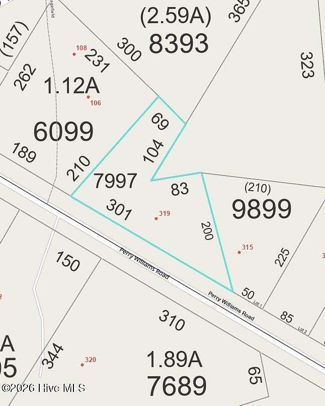 0.76 Acres of Residential Land for Sale in Hamlet, North Carolina