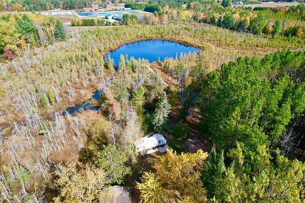 23.7 Acres of Recreational Land with Home for Sale in Crandon, Wisconsin