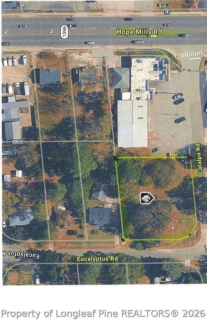 0.59 Acres of Commercial Land for Sale in Fayetteville, North Carolina