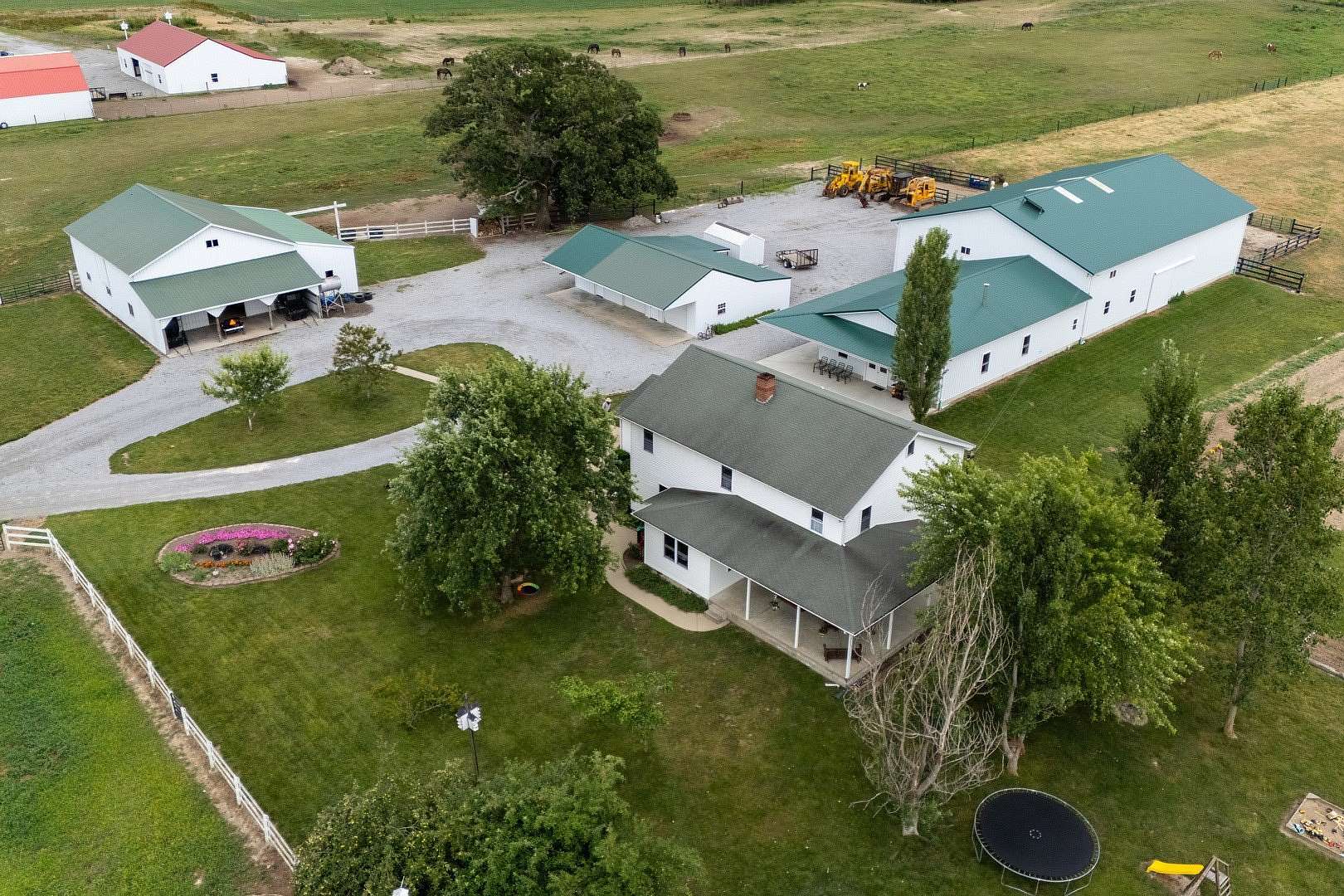 20 Acres of Land with Home for Sale in Belle Rive, Illinois