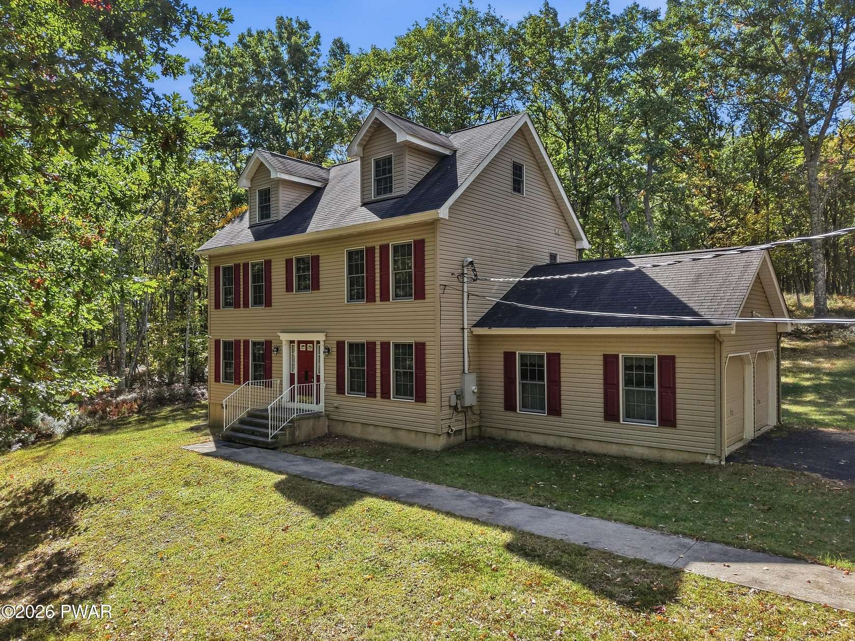 2 Acres of Land with Home for Sale in Hawley, Pennsylvania