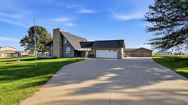 1.78 Acres of Land with Home for Sale in Cuba City, Wisconsin