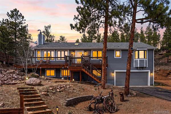 4 Acres of Land with Home for Sale in Pine Grove, Colorado