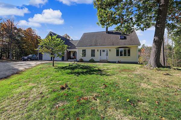 5.74 Acres of Land with Home for Sale in North Yarmouth Town, Maine