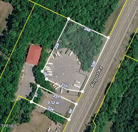 2.55 Acres of Commercial Land for Sale in Kingsport, Tennessee