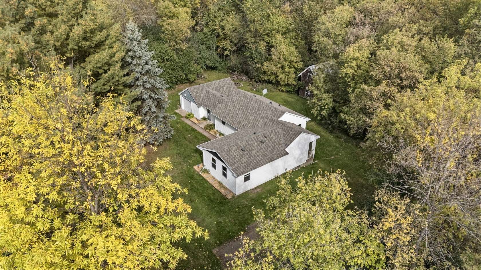 5 Acres of Land with Home for Sale in Stanchfield, Minnesota